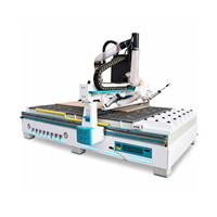 Router CNC Automático para Madera Jinan Mosencnc 1325 con Sistema de Vacío y ATC para Producción en Masa