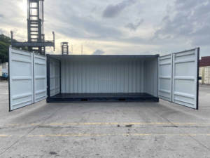 Conteneur d'expédition ouvert sur le côté de 20 pieds Ascenseur de 20 ans avec certificat Csc 30480kg / 20gp/20DV Conteneur d'expédition standard neuf - Product Image 2