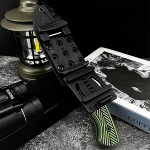 Nouveau Couteau Portable MKC <span class=keywords><strong>Triumph</strong></span> à Lame Tanto à Tranchant Brut pour la Chasse, la Survie en Extérieur, le Camping et la Pêche, avec Étui - Product Image 4