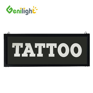 Enseigne Néon LED Multicolore Super Lumineuse 56x33cm pour Tatouage et Piercing – Idéale pour la Publicité et la Décoration des Maisons, Boutiques et Entreprises - Product Image 5