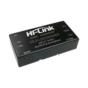 Fonte dc/dc circuito integrado 20w 5v 4000ma, módulo conversor de energia HLK-20D2405C 9-36v entrada de voltagem HLK-20D2405C