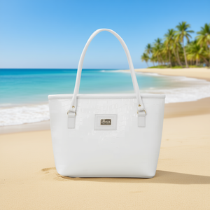 Bolso Tote de Cuero Genuino para Mujer Fana Abisai M3788 Blanco para Uso Diario de Verano - Product Image 2