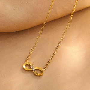 Pulsera Infinito Personalizada Chapada en Oro de 18k Resoul, Juego de Joyería Resistente al Deslustre e Impermeable, Accesorios de Moda para Mujer - Product Image 2