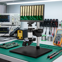 Microscope numérique industriel 3D MSD428-13.3YT avec écran de 13,3 pouces pour la réparation de circuits imprimés, les pièces CNC, l'inspection de l'électronique et du matériel