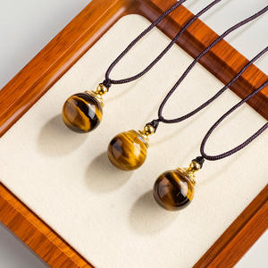 Pendentif Bouteille <span class=keywords><strong>de</strong></span> Parfum en Œil <span class=keywords><strong>de</strong></span> <span class=keywords><strong>Tigre</strong></span> Naturel en Gros, Bijou en Cristal <span class=keywords><strong>de</strong></span> Guérison, Souvenir Décoratif - Product Image 1