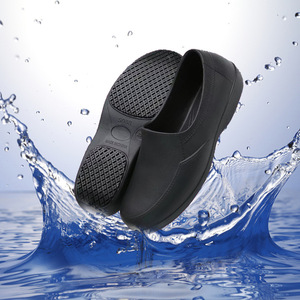 Scarpe da lavoro per hotel con suole in gomma comode, resistenti all'usura e impermeabili, scarpe antinfortunistiche resistenti all'olio, scarpe antiscivolo da chef - Product Image 2