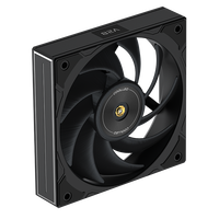 COOLLEO V28-B12 Vente flash Ventilateur de refroidissement d'eau pour processeur 120 mm 4 broches Ventilateur d'ordinateur avec contrôleur LED Ensemble de télécommande pour jeux 5V
