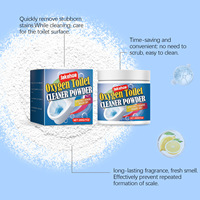 JAKEHOE Nettoyant WC en poudre à haute mousse, désodorisant et nettoyant oxygéné pour toilettes, élimination des odeurs et des taches