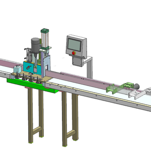 مصنع العرض مباشرة التلقائي قياس العسل ستائر مطوية صنع آلة مع الجدول - Product Image 1