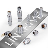 Connecteur circulaire RF en laiton TGG ZHG Aerospace, étanche IP68, 2-32 broches, pour montage sur panneau industriel, marin et sous-marin