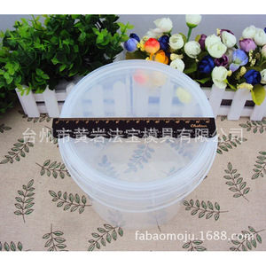 Seau à sable en plastique transparent, moulage par injection sur mesure pour jouets, argile et articles de première nécessité - Product Image 4