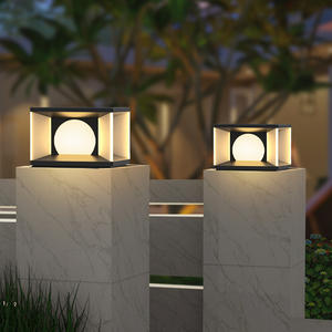 Lampe de jardin solaire LED pour extérieur, étanche, lampe de sol pour villa, cour et terrasse, lampe de jardin en rotin - Product Image 2