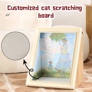 Nieuwe Innovaties Fabriek Groothandel Gegolfd Papier Kom Nieuwe Stijl, Nieuwe Vorm, Klein Formaat Kat Krabbord Karton - Product Image 2