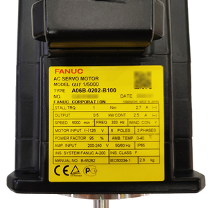 A06B-0202-B100 FANUC Motor Servo AC Usado y Probado - Product Image 2