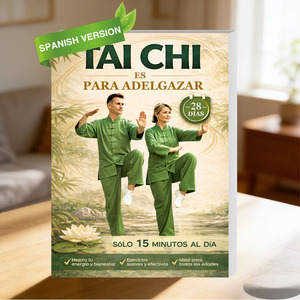 Silla de Tai Chi para personas mayores, libro de desafío de 28 días, tamaño A5, mejora el equilibrio, reduce el dolor en las articulaciones, manténgase activo - Product Image 5