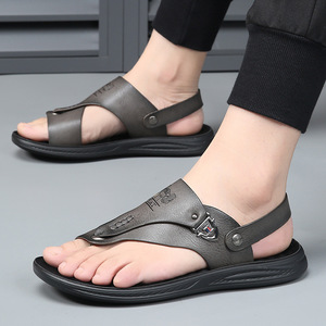 Chanclas para Hombre: Sandalias de Playa Antideslizantes de Primera Calidad para Hombre—Calzado Informal de Verano para Exteriores, Sandalias Modernas de Estilo Coreano - Product Image 2