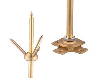 Pararrayos Resistente a la Intemperie <span class=keywords><strong>de</strong></span> Acero Inoxidable 316 - <span class=keywords><strong>Varilla</strong></span> <span class=keywords><strong>de</strong></span> Protección Contra Rayos Estructural y Duradera - Product Image 6