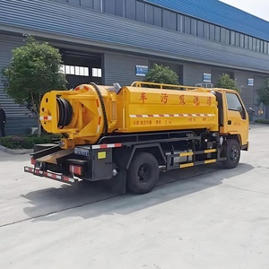 <span class=keywords><strong>JMC</strong></span> Camion d'aspiration des eaux usées sous vide de 6000 litres Camion-citerne de nettoyage par jets d'égout à haute pression avec bobine - Product Image 5