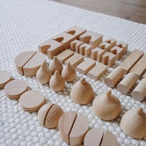 Giocattoli in Legno per Bambini, Set di Costruzioni Educativi a Tema Islamico, Blocchi Naturali per Costruire un Castello dei Sogni - Product Image 4