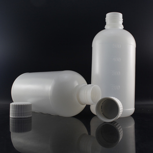 Vide En Plastique 500ml flacons de <span class=keywords><strong>Polyéthylène</strong></span> Haute Densité Laboratoire Réactif Chimique Liquide Conteneur De Stockage - Product Image 4