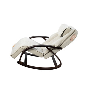 Massage Chair Full Body Zero Gravity Railless Vibration Musical Function Off White - Product Image 4