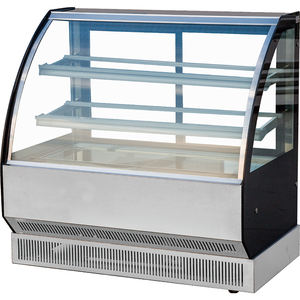 Présentoir de comptoir de supermarché vitrine pour gâteau type porte ouverte avec compresseur réfrigérateur <span class=keywords><strong>congélateur</strong></span> présentoir - Product Image 4