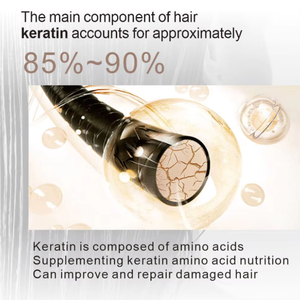 Crema <span class=keywords><strong>de</strong></span> Aceite <span class=keywords><strong>de</strong></span> Argán con Aminoácidos <span class=keywords><strong>de</strong></span> Queratina Hidrolizada Orgánica Personalizable <span class=keywords><strong>de</strong></span> 500 ml, Suavizante, Hidratante, Brillante y Nutritiva para el Cabello - Product Image 4