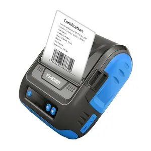 Funzione dente blu stampante portatile per etichette e ricevute 2 in 1 connettersi con Smartphone Android/IOS