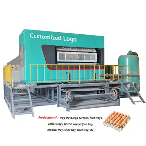 6000pcs per hour paper egg tray making machine automatic egg crate machine for sale