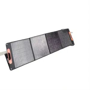 Factory Price Handheld Design Foldable Solar Panel Cell 200w Single Crystal Call Metal Parts Home Use Solar Panel