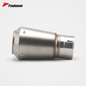 Système d'échappement <span class=keywords><strong>moto</strong></span> en acier inoxydable style MotoGP, silencieux Zontes 703RR, prix de gros usine Forsound - Product Image 2