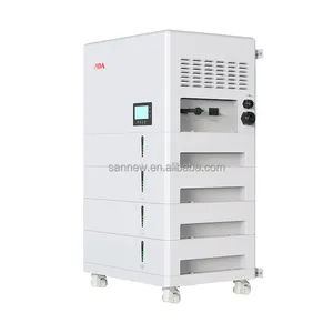 Cuộc sống lâu dài LFP vuông 400ah 51.2V Stackable tất cả trong một nhà năng lượng Hệ thống lưu trữ pin xếp chồng lên nhau để sử dụng nhà