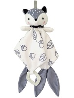 Couverture de sécurité personnalisée en peluche douce en forme de renard, jouets en peluche pour bébés