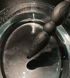 Charge Anal Beads <span class=keywords><strong>XXX</strong></span> G Spot Anal Vibrating Beads Dildo Vibrator Juguetes para adultos para masturbación femenina - Product Image 6