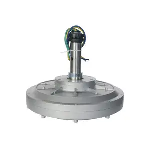 Gerador de baixa velocidade 500w 350rpm, gerador para turbina eólica tipo disco axial fluxo sem fio mini dínamo dc para energia eólica de 100w