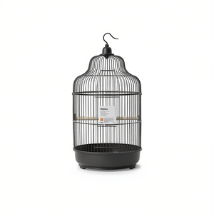 Gabbia per Uccelli in Acciaio Zincato Antracite 621 X 208 X 247 Cm, Resistente e Moderna, Accessori per Uccelli da Interno - Product Image 1