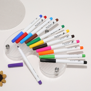 Pennarelli Magnetici a <span class=keywords><strong>Punta</strong></span> <span class=keywords><strong>Fine</strong></span> ad Asciugatura Rapida, Non Tossici, 12 Colori per Lavagna Bianca - Product Image 4