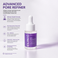 Serum Vitamin C Potensi Tinggi 20% Niacinamide dengan Ekstrak Meadowsweet, Pencerah Wajah Cair 20ml, Label Pribadi Kustom OEM