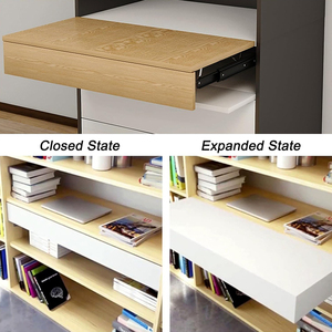 Extension Pop Transform Dinning Metal Kit Rail Bilatéral <span class=keywords><strong>Automatique</strong></span> Lift up Slides Raccords Mécanisme pour <span class=keywords><strong>Table</strong></span> Coulissante - Product Image 6