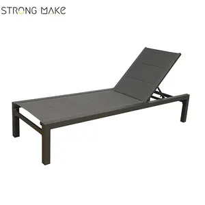 Mobili da esterno lettini piscina rattan struttura in alluminio piscina sedia da spiaggia prendisole chaise lounge