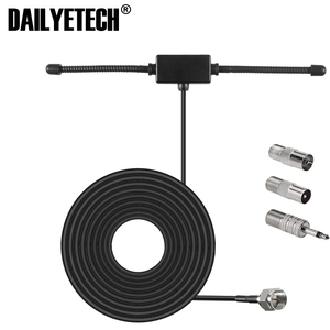 <strong>FM</strong> Radio Dipole <strong>Antenna</strong> for Stereo Receiver Indoor Music System <strong>FM</strong> Radio Home Stereo Receiver Audio Video Home Theater Receiver - Product Image 2