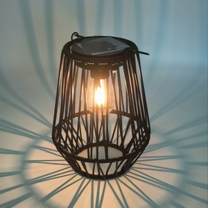 Lámpara Solar de Jardín Colgante, Luz Decorativa para Exteriores, para Patio, Balcón, Villa, Área de Barbacoa, Luz Cálida LED de 1.2W con Interruptor Manual - Product Image 4