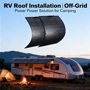 AHONY eGo S80W 80W Floating Ultra-Thin Flexible <strong>Solar</strong> <strong>Panel</strong> 25.8% Efficiency Back Contact Cell for Boat RV Camping Facade - Product Image 5