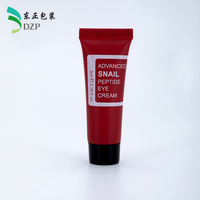 Tubes compressibles en PE de 19 mm avec finition brillante et impression de logo personnalisée pour crème pour les yeux, fard à paupières, rouge à lèvres, sérum - Vente en gros directe d'usine