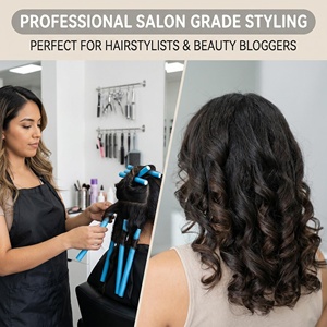 Diadema rizadora sin calor <span class=keywords><strong>de</strong></span> espuma suave <span class=keywords><strong>para</strong></span> cabello largo, personalizable al por mayor, precio <span class=keywords><strong>de</strong></span> fábrica, herramientas <span class=keywords><strong>de</strong></span> peinado DIY - Product Image 4