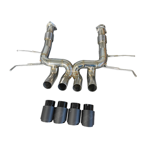 JTLD Performance nouveau Design tuyau d'échappement droit Catback pour Chevrolet <span class=keywords><strong>corvette</strong></span> C8 Z06 système d'échappement Catback - Product Image 5