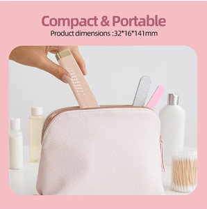 Outil de dermaplaning électrique <span class=keywords><strong>pour</strong></span> femmes avec lumière LED, rasoir facial professionnel <span class=keywords><strong>pour</strong></span> l'élimination des poils de pêche et l'exfoliation, 6 lames - Product Image 2