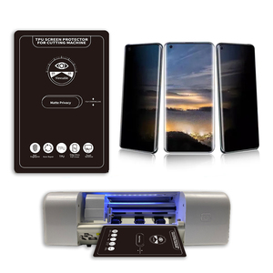 Protector de pantalla Máquinas de corte Hoja de hidrogel de TPU Película DE PRIVACIDAD mate antiespía para protector móvil Máquina de corte inteligente - Product Image 1