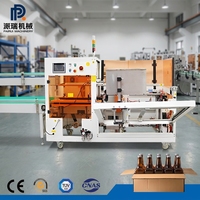 Máquina Empacadora de Cajas de Cartón con Pantalla Táctil PLC de Fácil Operación y Personalizable, Totalmente Automática, Tipo Agarrador