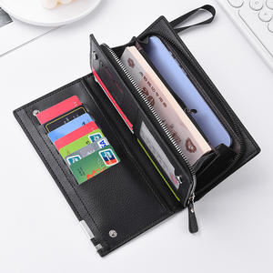 Cartera de Hombre OEM, Cartera Minimalista Larga con Protección RFID para Hombre, Cartera de Mano para Teléfono, Tarjetero de Cuero, Cartera de Negocios - Product Image 2